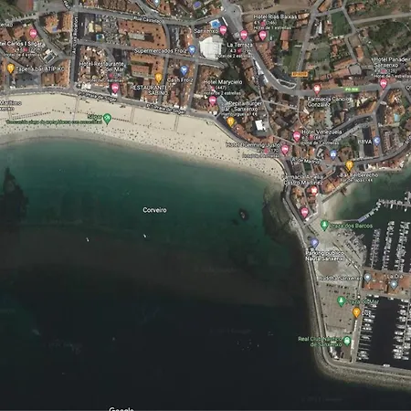 Apartament 2 Con Piscina, Garaje A 150 Mt Playa Silgar Sanxenxo